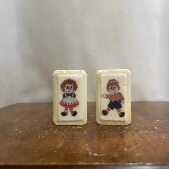 Vintage Katherine Gray 2 pack bar soap‎ Raggedy Ann and Andy Unused bars 5.5 oz - Picture 11 of 11